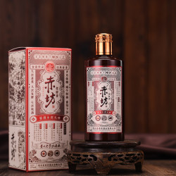 赤坊 老酱香 贵州仁怀酱香型白酒53度纯粮酒高粱酒年货送礼 53%vol 500mL 6瓶 含3个礼品袋