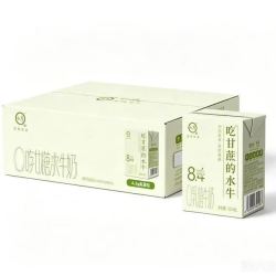 认养 吃甘蔗的水牛奶高钙奶200mL*24盒*1箱