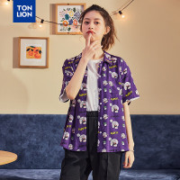 唐狮 女短袖衬衫
