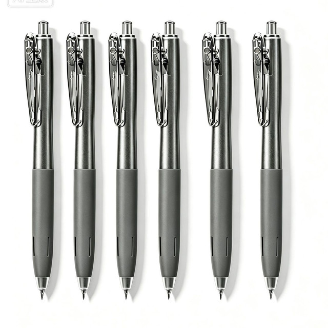 宝克 按动中性笔 cs双珠 0.5mm 6支装 多色可选