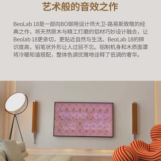 BANG&OLUFSEN BeoLab 18 无线蓝牙HIFI音箱