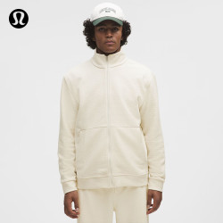 lululemon 丨Textured Spacer 男士纹理运动夹克 LM3GGPS 浅象牙白 L