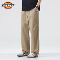 Dickies 男士美式复古直筒休闲裤