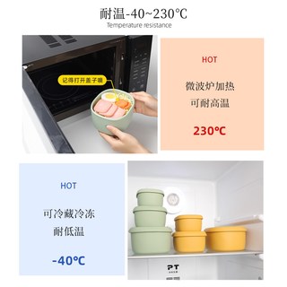 风和大海 硅胶饭盒