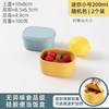 风和大海 硅胶饭盒 微波炉加热 保鲜收纳盒