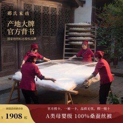 邵氏家纺 100%桑蚕丝被子被芯