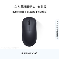 华为 星跃鼠标 GT 专业版 30000DPI 黑色