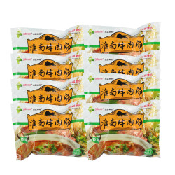 白蓝味中味 淮南牛肉汤10袋装粉丝方便面整箱批发宿舍速食品