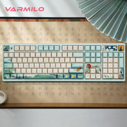 阿米洛 VA100 105键 三模机械键盘 洛神 臻悦轴 RGB