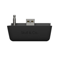 Skull&Co. Skull & Co. XBOX蓝牙5.3 适用XSX/XSS普通/精英2手柄 低延迟高保真 AudioBox skullco 骷髅雾鸦 Savage Raven 黑色