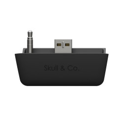 Skull&Co. Skull & Co. XBOX蓝牙5.3 适用XSX/XSS普通/精英2手柄 低延迟高保真 AudioBox skullco 骷髅雾鸦 Savage Raven 黑色