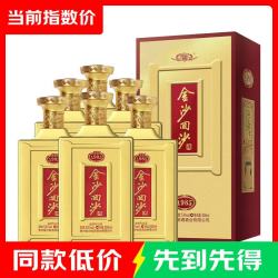 金沙 回沙酒 纪年酒1985 酱香型白酒 53度 500ml*6瓶 整箱装 纯粮指数 53度 500mL 6瓶 箱装