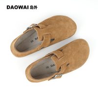 岛外 秋冬全包头软木单鞋