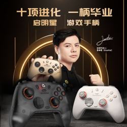 盖世小鸡 启明星2无线游戏手柄 雾影黑