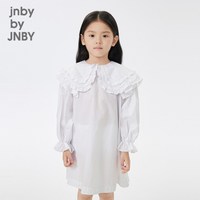 jnby by JNBY [花边领]江南布衣童装春长袖连衣裙宽松翻领女童儿童jnbybyjnby