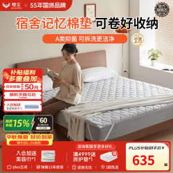 穗宝 可拆洗 凝胶记忆棉床垫  软硬适中 图片色 120