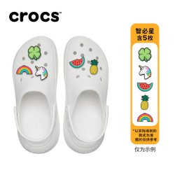 crocs 檀健次同款Crocs卡骆驰泡芙洞洞鞋男女户外休闲沙滩鞋|207521