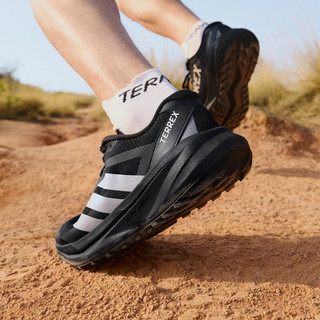 adidas阿迪达斯 TERREX AGRAVIC LITE 缓震越野跑鞋 黑色 42