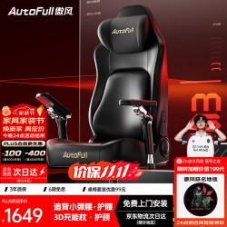 AutoFull 人体工学 电竞椅  M6专业版无脚托
