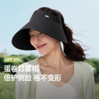 蕉下 女大檐黑胶空顶帽高级感灯罩帽防紫外线