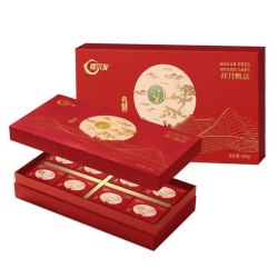 阿尔发 无糖月饼 祥月饼甄品国货月饼礼盒 480g