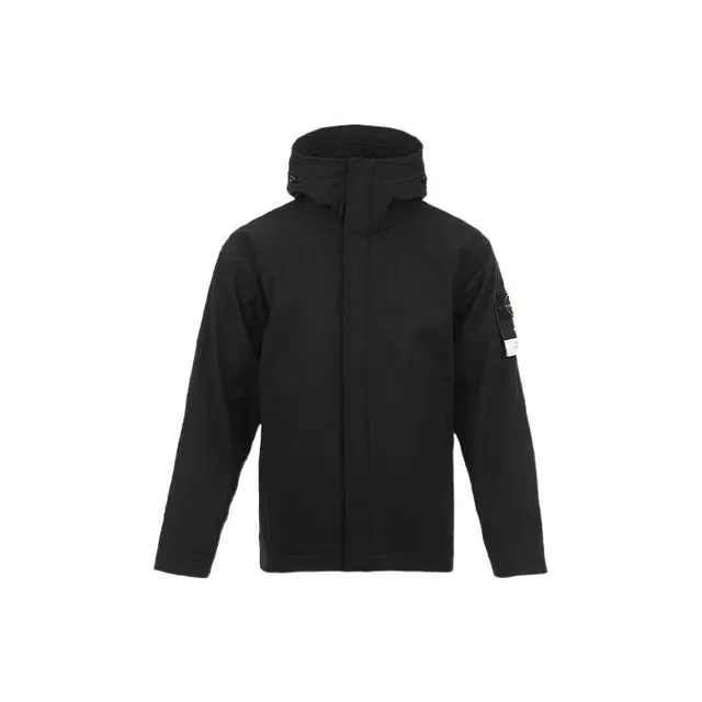STONE ISLAND石头岛 男士连帽拉链软壳夹克
