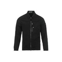 STONE ISLAND 男士翻领拉链尼龙宽松夹克