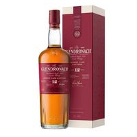 The GlenDronach 保税Glendronach格兰多纳12年700ml苏格兰单一麦芽威士忌海外进口