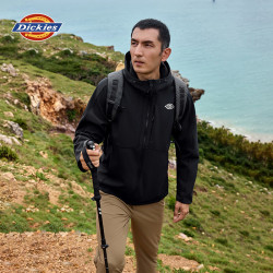 Dickies 三合一户外防风保暖加绒软壳冲锋衣