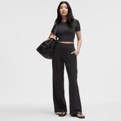 lululemon 丨Align™ 女士运动阔腿裤*亚洲版型 LW5HI7A 黑色