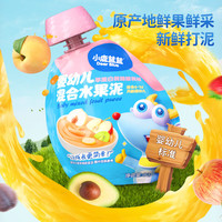 小鹿蓝蓝 水果泥80g*12袋