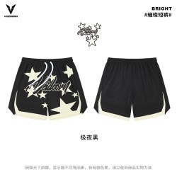 VEIDOORN 璀璨短裤   男美式四分篮球裤宽松训练学生青少年网眼运动裤夏季