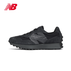 new balance BALANCE NB327系列 男女低帮运动跑鞋 U327WCD 做旧黑 40.5
