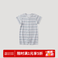 巴厘小猪 婴儿衣服夏季薄款短袖新生儿哈衣