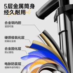 英克莱便携打气筒法嘴美嘴省力高压自行车电动车通用一筒多用