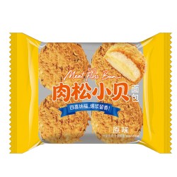 肉松海苔小面包夹心肉松小贝面包早餐零食爆浆代餐办公室零食糕点