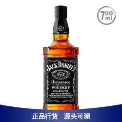杰克丹尼 黑标 调和 田纳西威士忌 40%vol 700ml 礼盒装