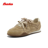 国家补贴、PLUS会员：Bata 专利抗菌软弹休闲鞋女春秋厚底运动鞋