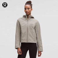 lululemon 丨Cross Chill 女士城市越野夹克 LW4CL9S 暖褐灰 L