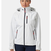 女士航海防水夹克 轻量保暖 户外登船外套 001 White Medium