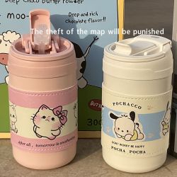 不锈钢保温杯水杯女生高颜值可杯子