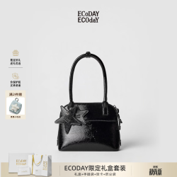 ECODAY 贝壳包手提单肩斜挎包通勤托特女包