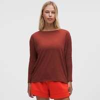 lululemon Back In Action 女士长袖 T 恤丨lululemon丨LW3KDOS