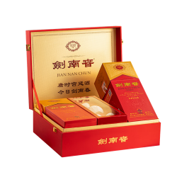 剑南春 水晶剑 52度 500mL*2瓶 带盒双支礼盒 浓香型白酒（含礼品袋）