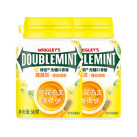 绿箭 无糖口香糖桂花乌龙薄荷味56g*2瓶