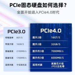 金士顿 KC3000系列 NVMe M.2 固态硬盘 (PCI-E4.0×4)
