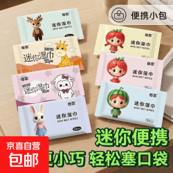 纯水小包湿巾 10抽 1包