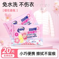 老管家 香氛羽绒服清洁湿巾 10片