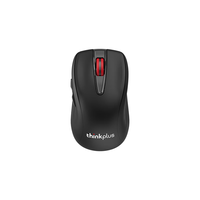 ThinkPad thinkplus USB-C充电无线蓝牙双模鼠标 黑色