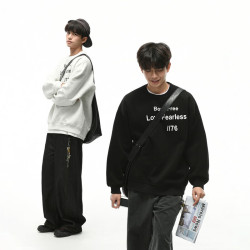GOGOSOON 字母印花套头卫衣